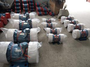 上海某客戶訂購電機(jī)若干臺